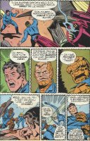 Scan Episode Les 4 Fantastiques pour illustration du travail du dessinateur Rich Buckler